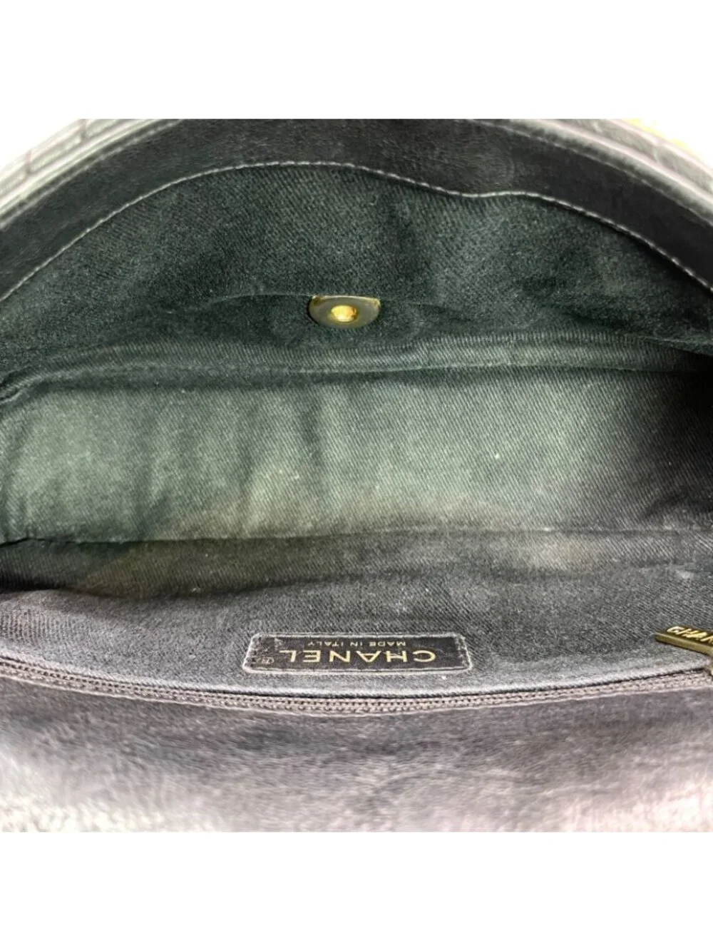 Chanel Chevron V-stitch Chain Shoulder Bag